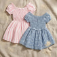 Girls Pink Surf Ivy Dress