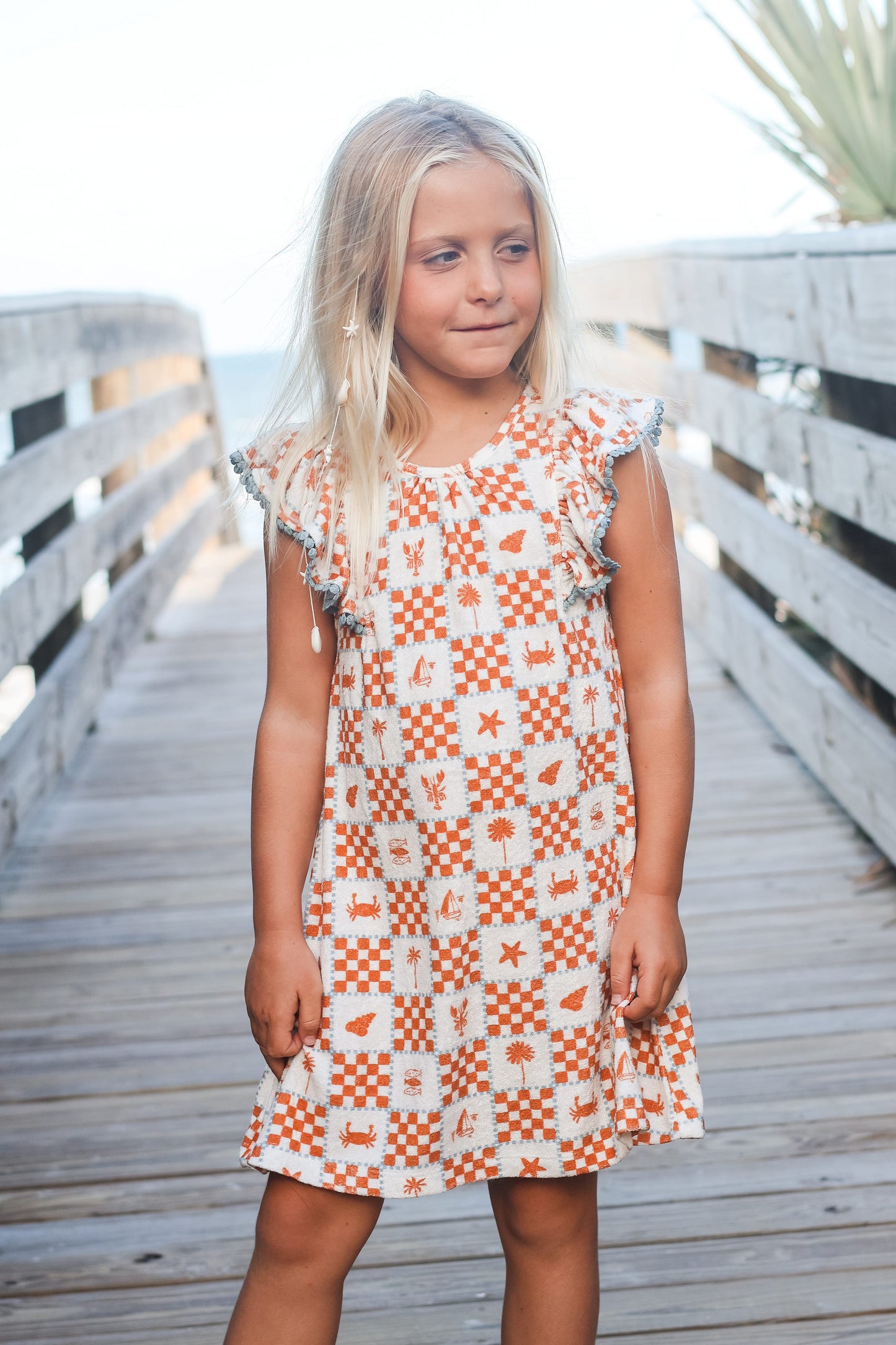 Girls Seminyak Ruffle Dress