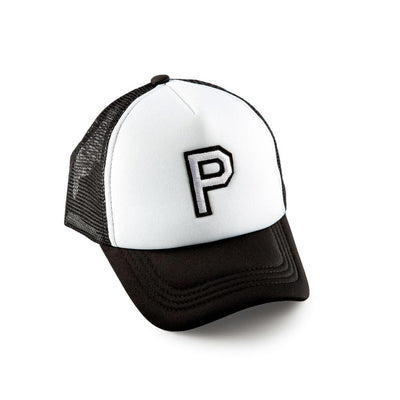 Accessories MISC / Infant Black P Patch Trucker Hat