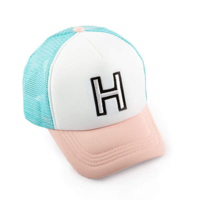 Girls H Patch Trucker Hat