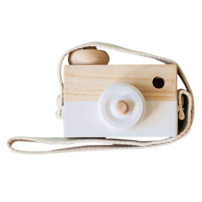 Accessories MISC / OS White Wooden Camera Toy