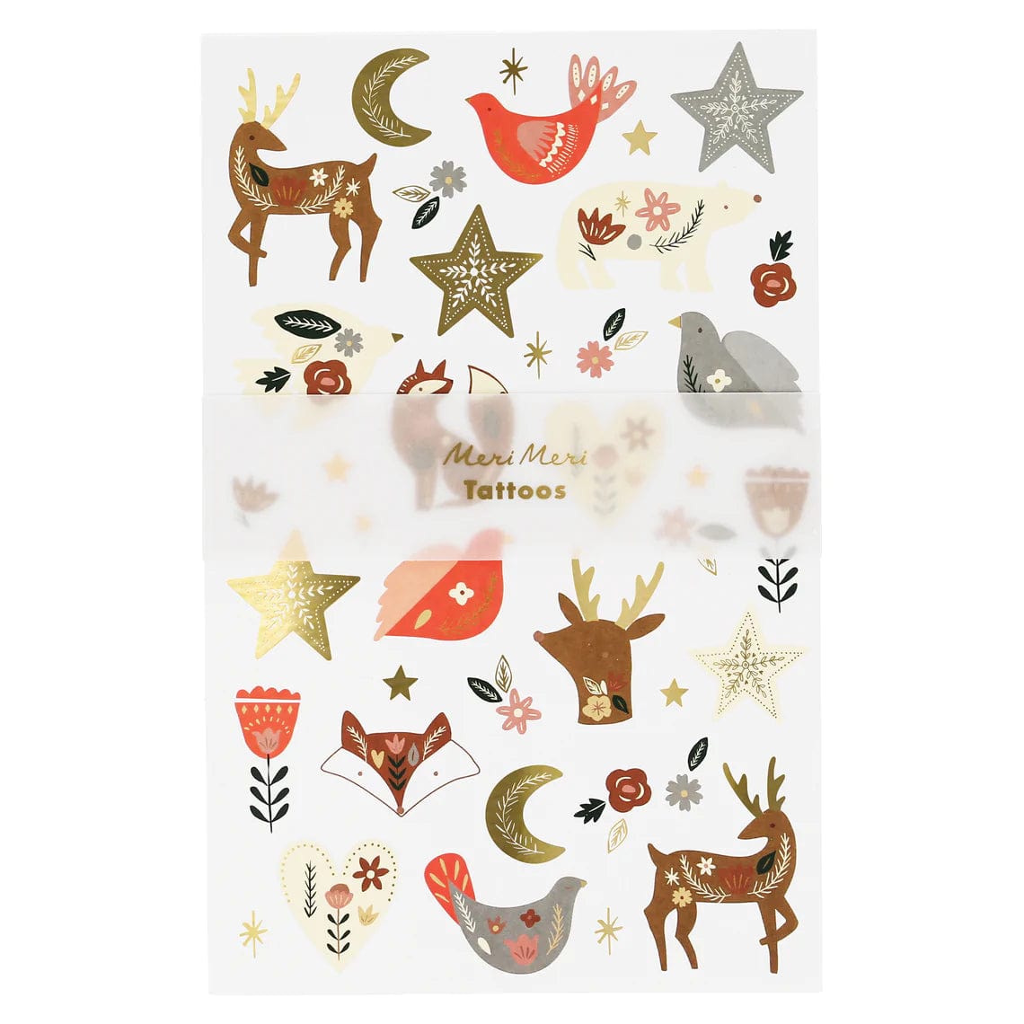 Accessories MULTI / OS Woodland Tattoo Sheets