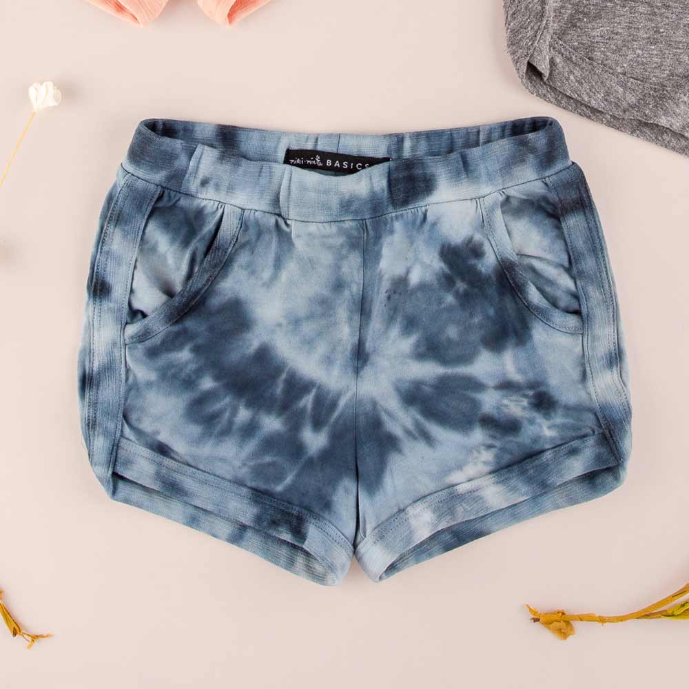 Basics Maddi Short Midnight Tie Dye