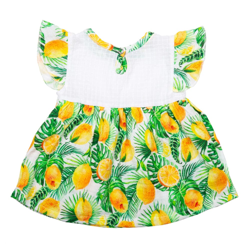 Layette Flutter Dress Tropic