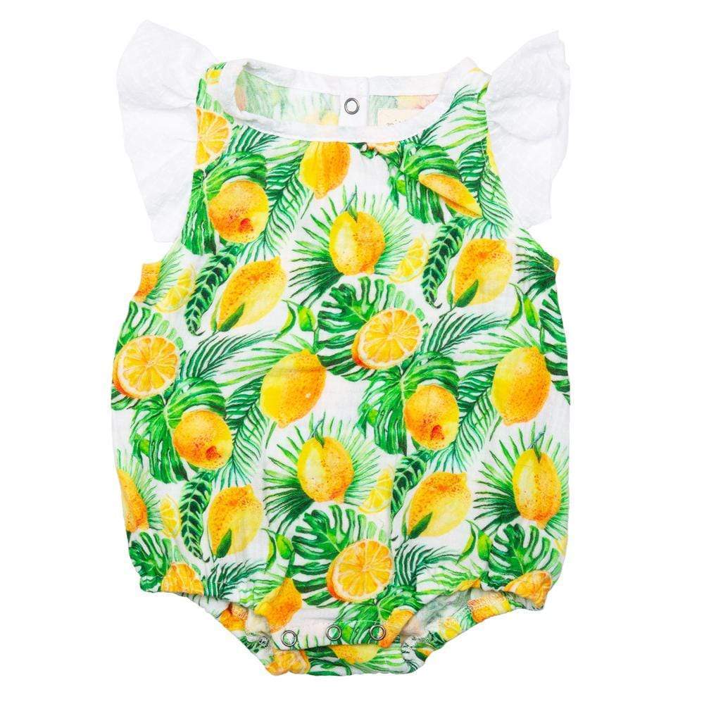 Layette Isidora Bubble Romper Tropic
