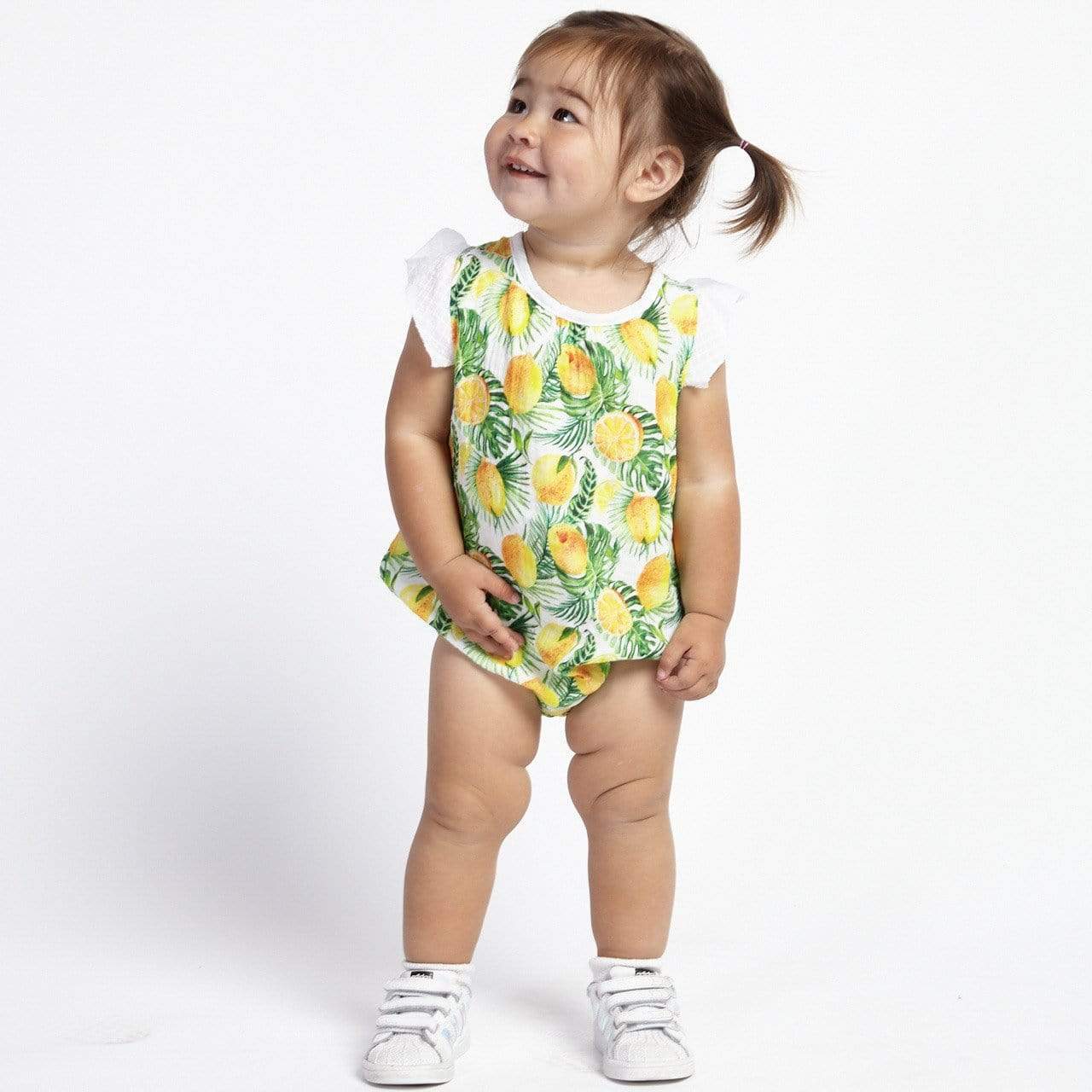 Layette Isidora Bubble Romper Tropic