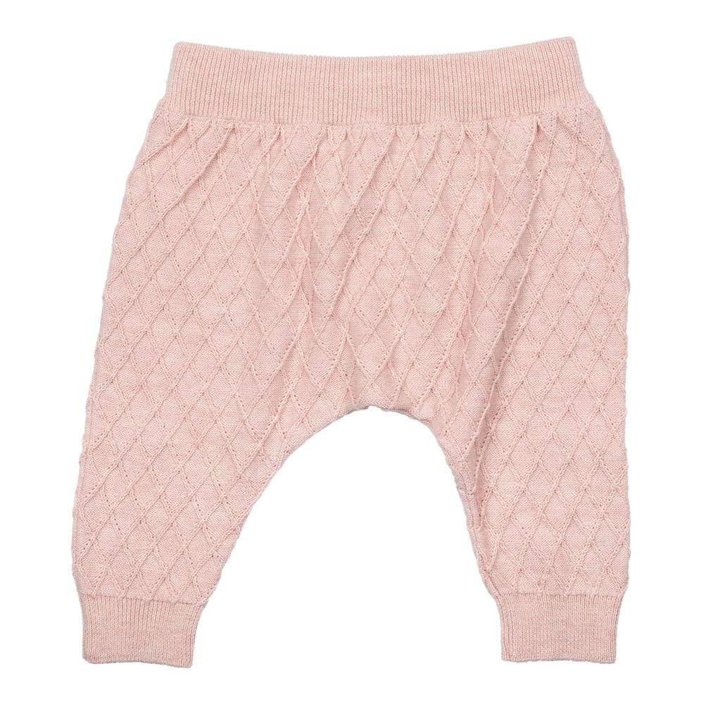 Sweater Knit City Jogger Rose