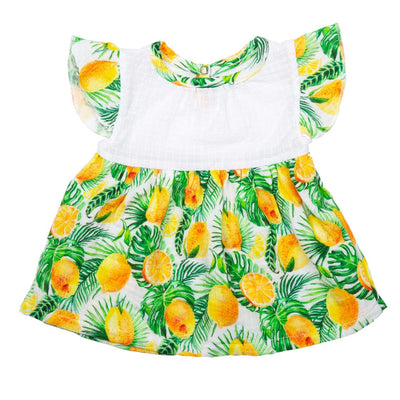 Layette TROPIC / NB Flutter Dress Tropic