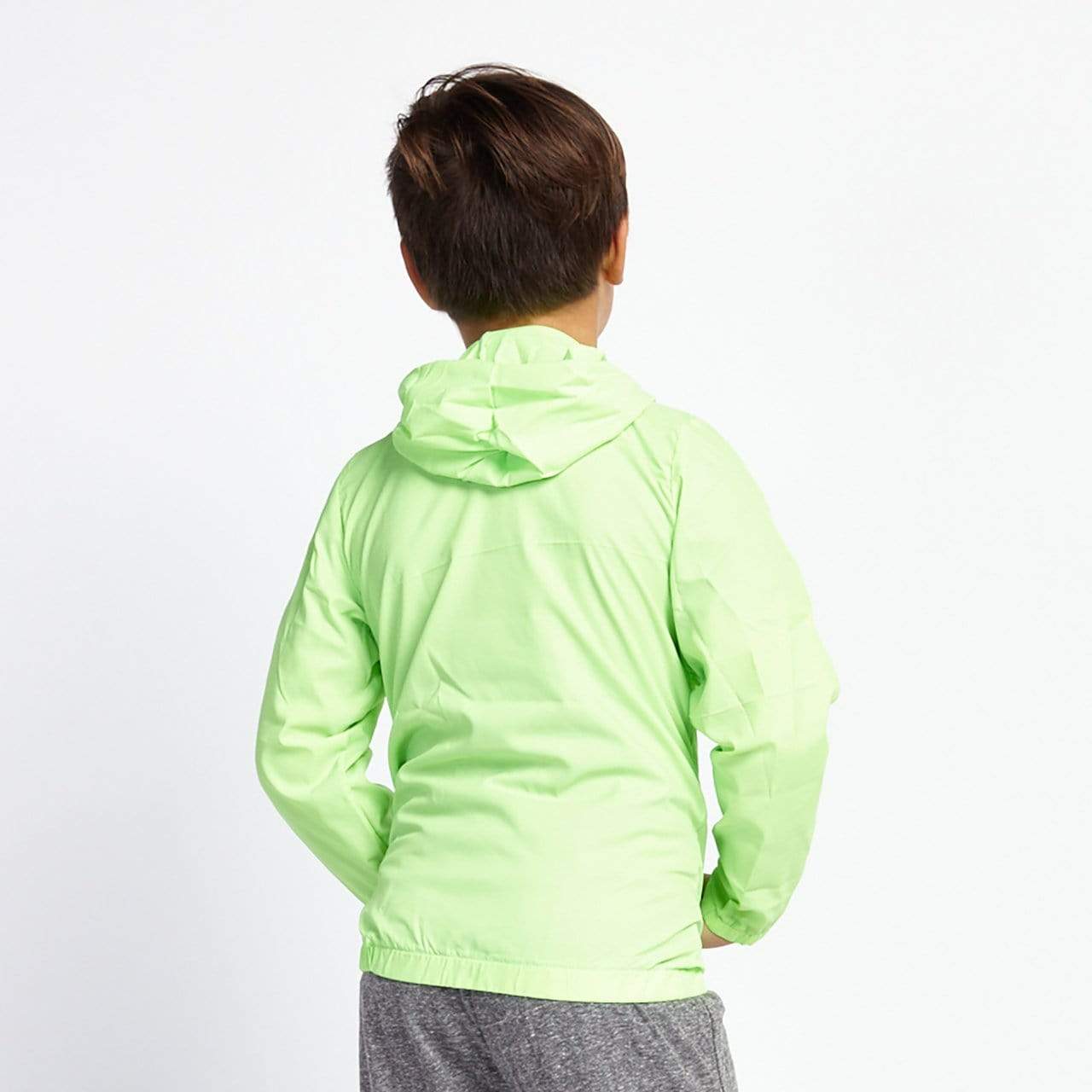 Little Boys Sora Rain Jacket Neon Green