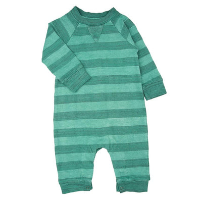 Little Dudes ALOE / NB Henry Romper Aloe