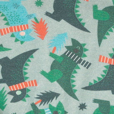 Little Dudes Iggy Pullover Dino Holiday