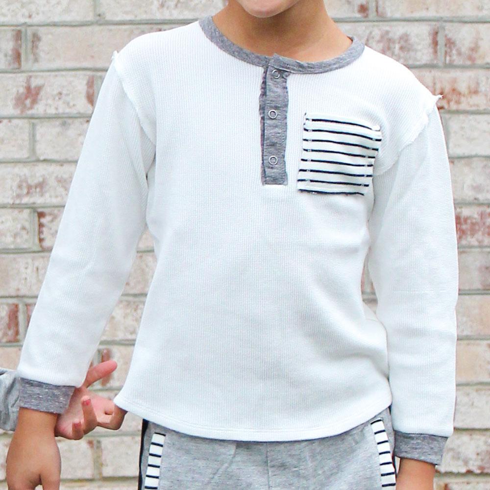 Little Dudes Parker Henley Mec