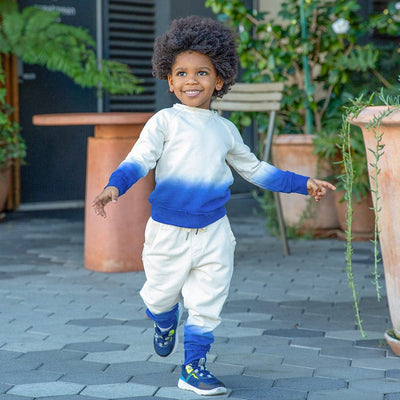 Little Dudes Ziggy Jogger Blueberry Snow Cone
