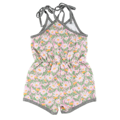 Little Gals Aria Romper Painted Daisies