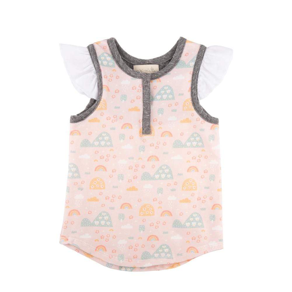 Little Gals Cameron Tank Rainbows