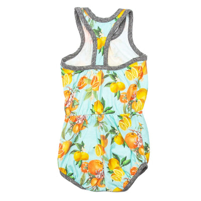 Little Gals Everly Bubble Romper Orchard