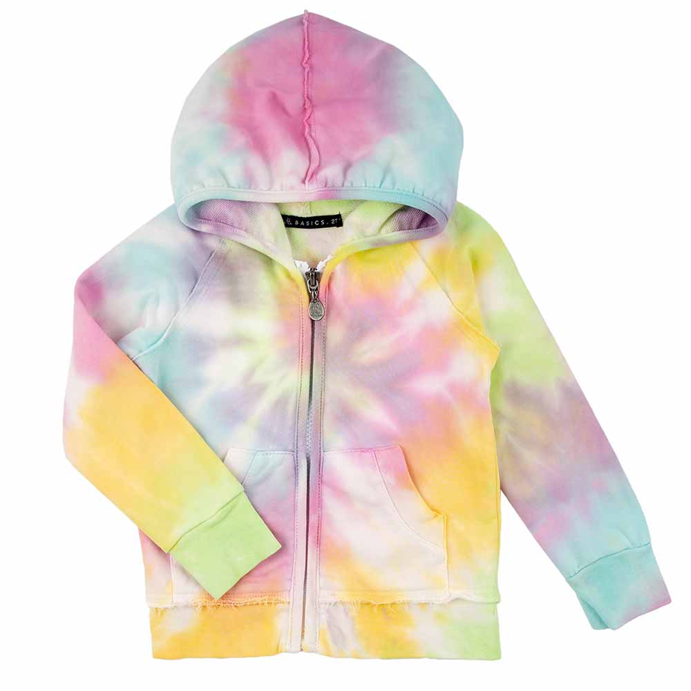 Indigo Zip Up Psychedelic – Miki Miette, LLC