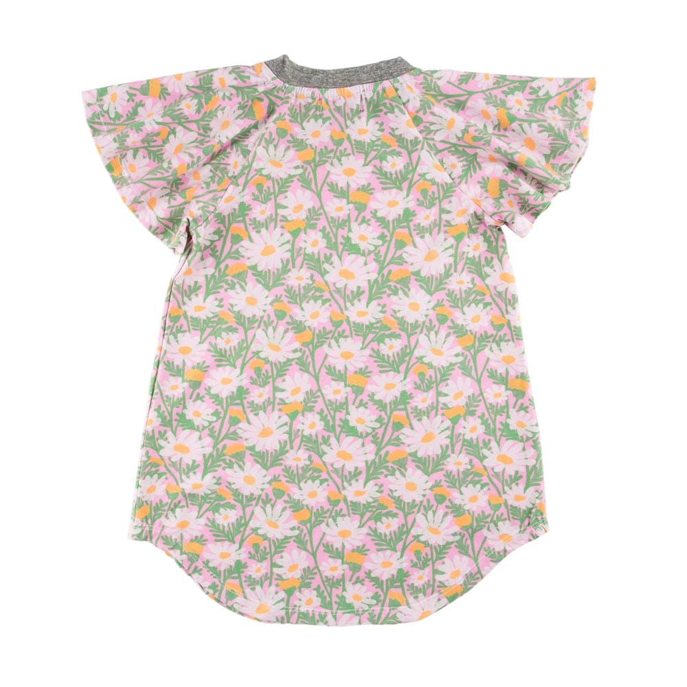 Little Gals Jena Dress Painted Daisies
