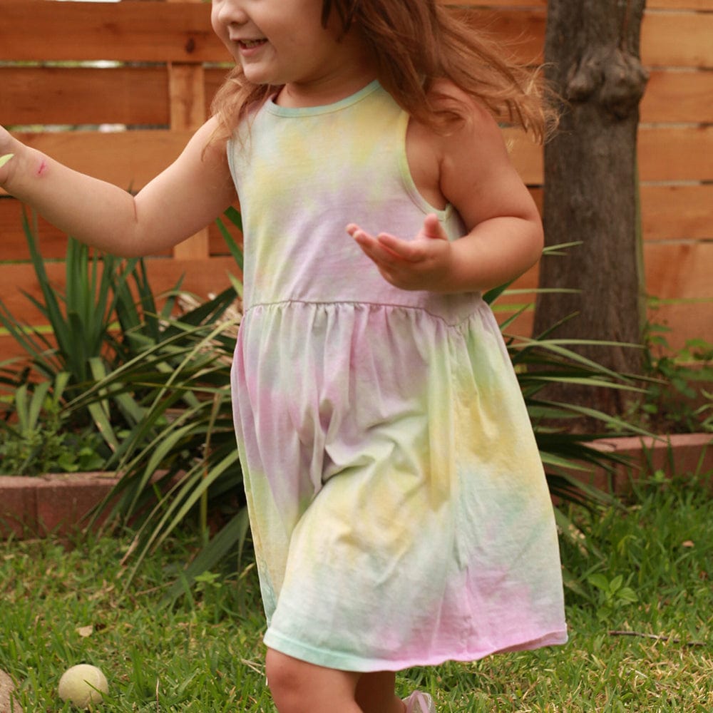 Little Gals Kit Dress Psychedelic