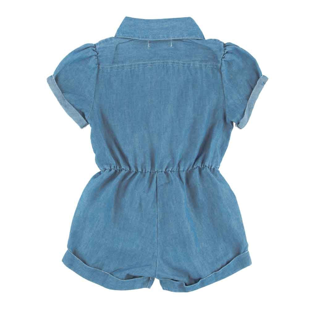 Little Gals Riley Romper Honey Crisp