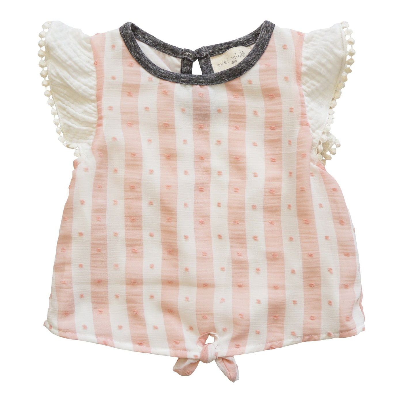 Little Gals ST LUCIA / nb Yasi Tie Top St Lucia Pink