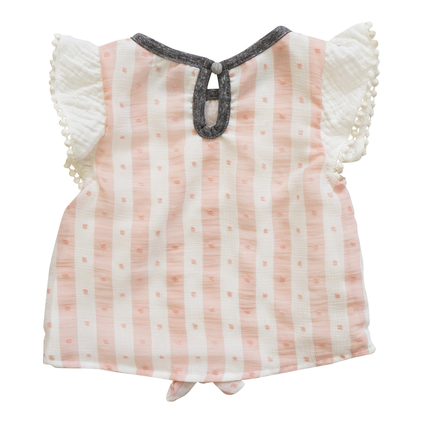 Little Gals Yasi Tie Top St Lucia Pink
