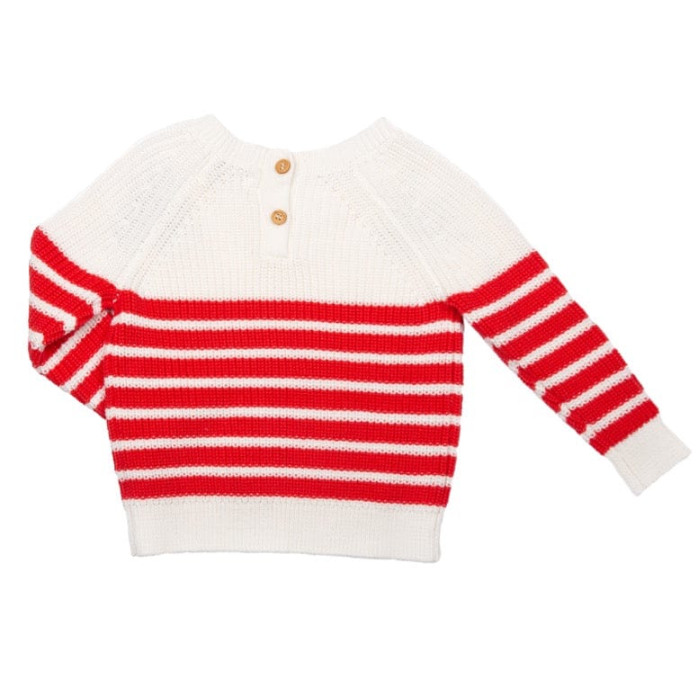 Womens Mama Embroidered Sailor Sweater