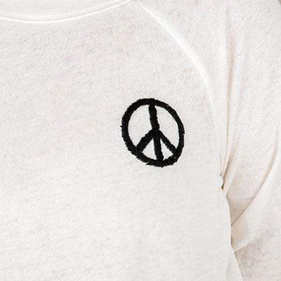 WOMENS Women's Burnout Sweatshirt Peace Out